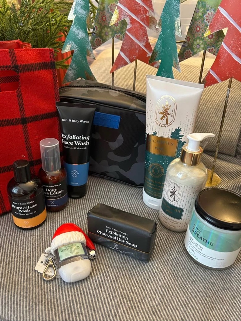 Bath & Body Works Men's & Aromatherapy Care Bundle